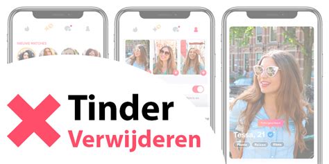 tinder account verwijderd|Zo kun je een Tinder